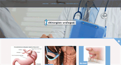 Desktop Screenshot of chirurgien-urologue.com
